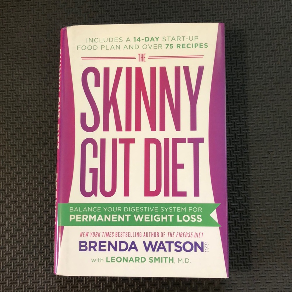 The Skinny Gut Diet hardback book.